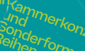 Kammerkonzert- und Sonderformat-Reihen
