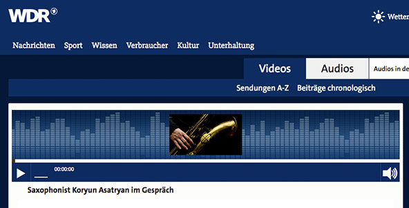 Koryun Asatryan im Gespräch
