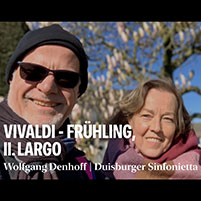 Vivaldi Frühling I. Allegro Wolfgang Denhoff | Duisburger Sinfonietta