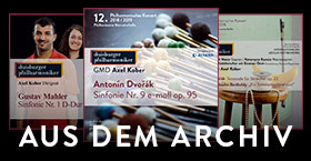 Aufnahmen aus dem Archiv der Duisburger Philharmoniker