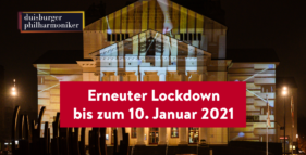 Erneuter Lockdown bis zum 10. Januar 2021