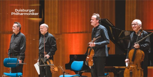 Das RIVINIUS KlavierQUARTETT bei uns zu Gast